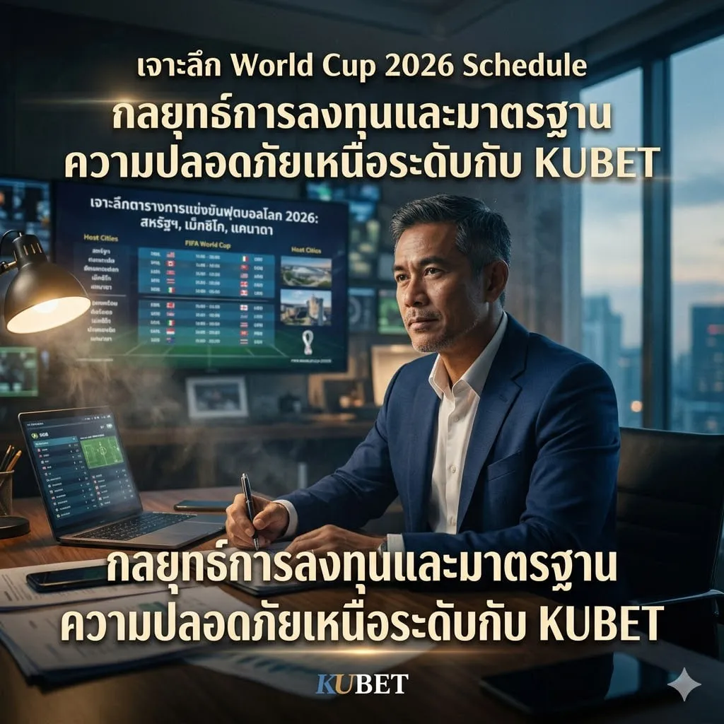 KUBET กับมาตรฐานความปลอดภัยด้วยระบบ AI ขั้นสูง